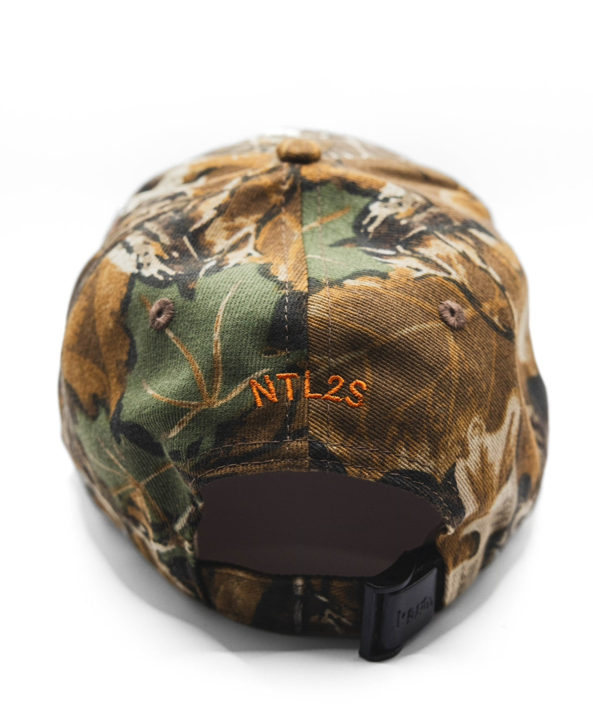 First Gen Cowgirl Camo Cap - Standard Logo in Orange on Classic Camo